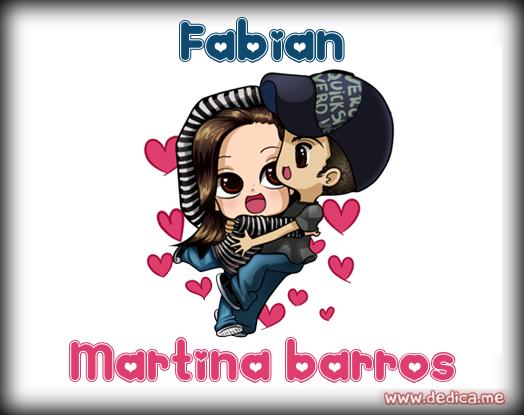 Juntos Por Siempre: Fabian y Martina barros
