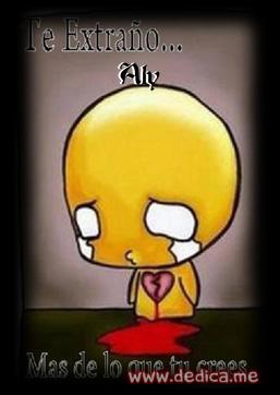Te extraño Aly