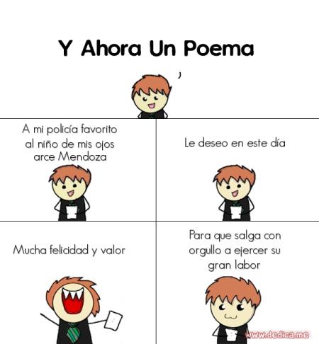 A mi policía favorito al niño de mis ojos arce Mendoza