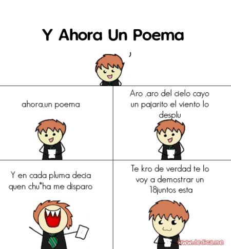 Ahora un poema