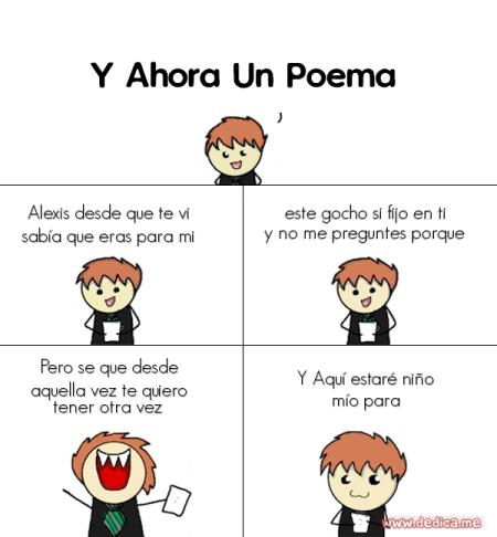 Alexis desde que te vi sabía que eras para mi