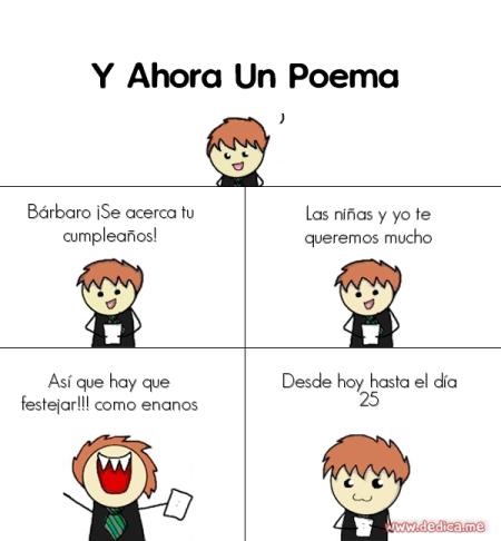 Bárbaro ¡Se acerca tu cumpleaños!