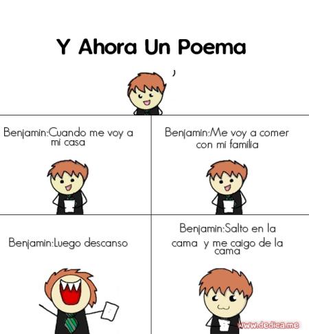 Benjamin:Cuando me voy a mi casa