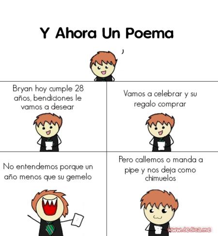 Bryan hoy cumple 28 años, bendiciones le vamos a desear