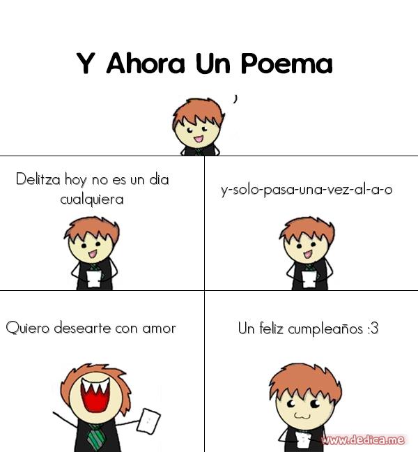 Y ahora Un Poema Delitza hoy no es un dia cualquiera