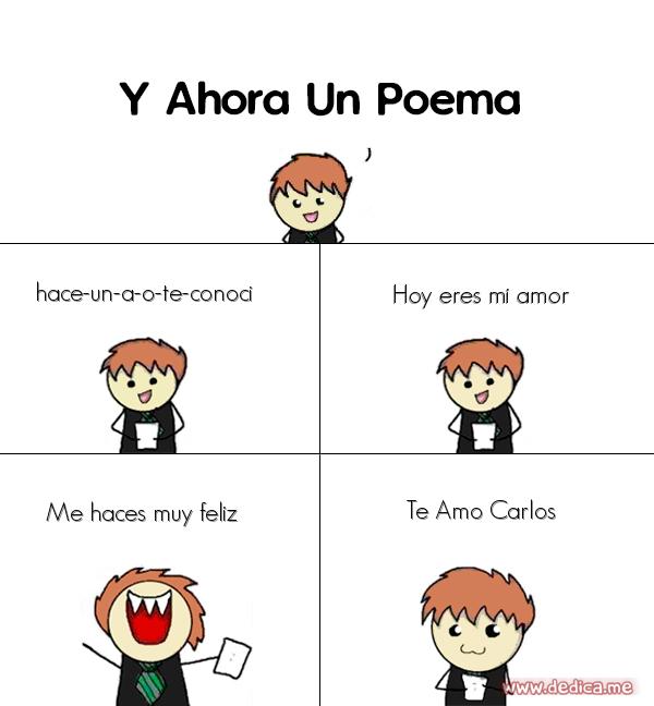 Y ahora Un Poema hace-un-a-o-te-conoci