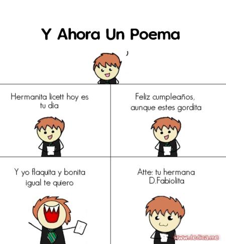 Hermanita licett hoy es tu dia