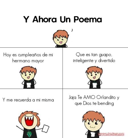 Hoy es cumpleaños de mi hermano mayor