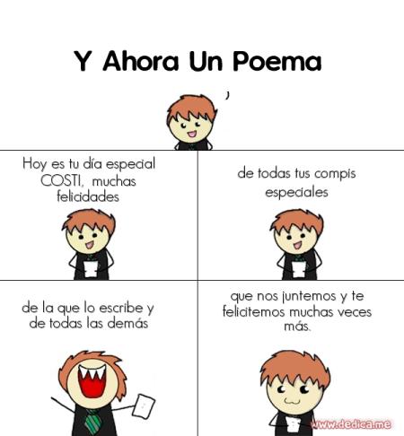 Hoy es tu día especial COSTI, muchas felicidades