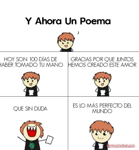 HOY SON 100 DÍAS DE HABER TOMADO TU MANO