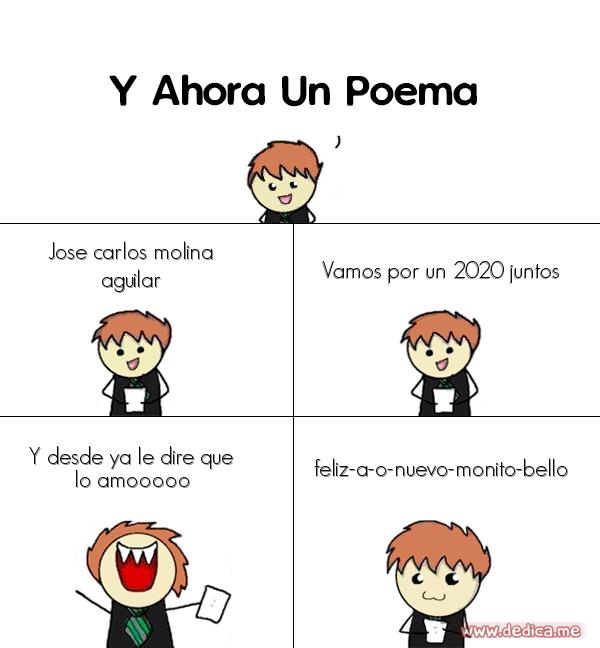 Y ahora Un Poema Jose carlos molina aguilar