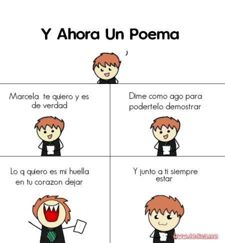 Marcela te quiero y es de verdad