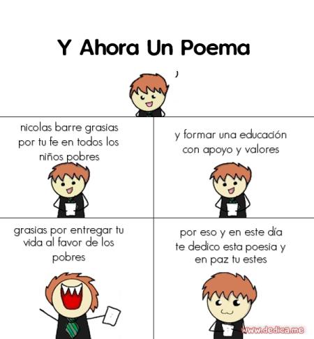 nicolas barre grasias por tu fe en todos los niños pobres