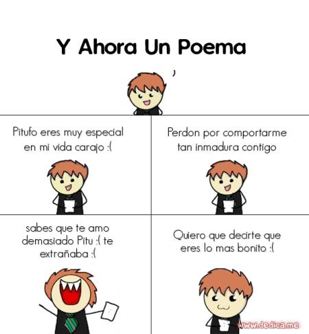 Pitufo eres muy especial en mi vida carajo :(
