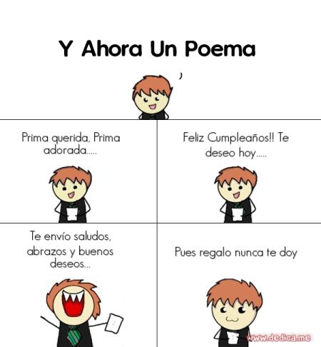 Prima querida, Prima adorada.....