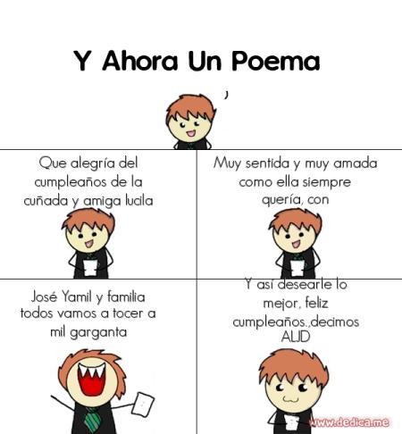 Que alegría del cumpleaños de la cuñada y amiga lucila