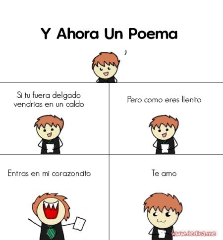 Si tu fuera delgado vendrias en un caldo