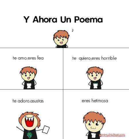 te amo,eres fea