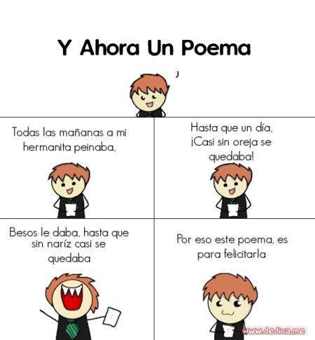 Todas las mañanas a mi hermanita peinaba,