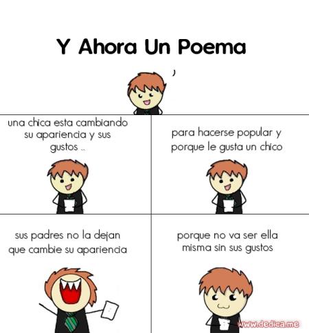 una chica esta cambiando su apariencia y sus gustos ..