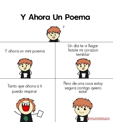 Y ahora un mini poema