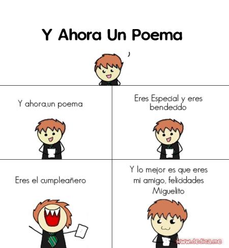Y ahora un poema