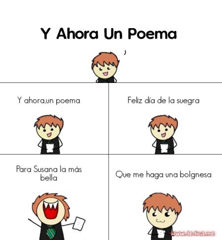 Y ahora, un poema