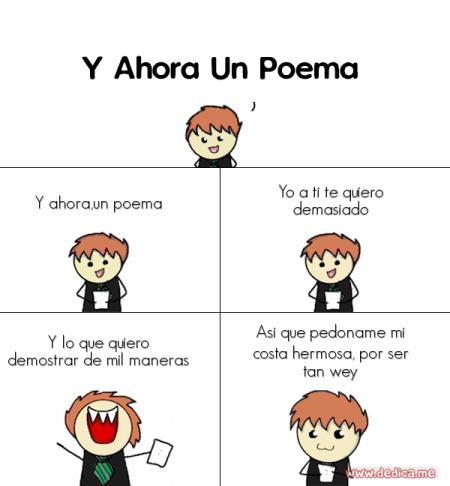 Y ahora un poema